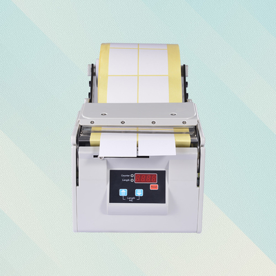 Dispenser Label Listrik Otomatis 130mm / Detik CE Untuk Stiker Transparan