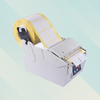 Dispenser Label Listrik Otomatis 130mm / Detik CE Untuk Stiker Transparan