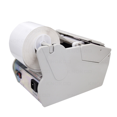 Dispenser Label Listrik Otomatis 130mm / Detik CE Untuk Stiker Transparan