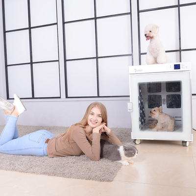 Ruang Pengeringan PET Cerdas 220V 2700W Kontrol Layar Cerdas Mesin Pengering Rambut Hewan Peliharaan