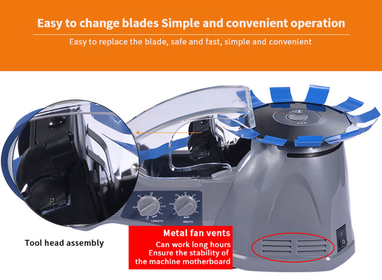 110V Turntable Tape Dispenser Dispenser Tape Pengemasan Otomatis Untuk Kantor