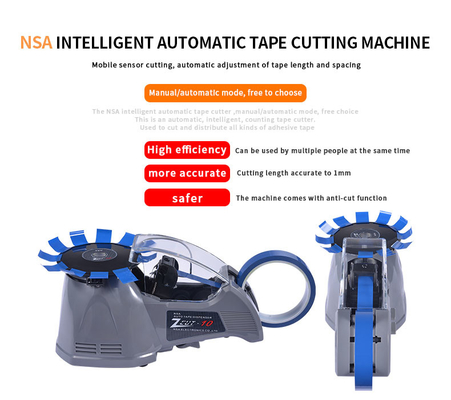Office School Turntable Tape Dispenser Pemotong Pita Perekat Mini