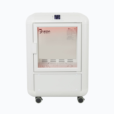 220V Otomatis Pet Drying Box Kabinet Pengeringan Kebisingan Rendah Perawatan Anjing