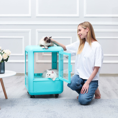 220V Otomatis Pet Drying Box Kabinet Pengeringan Kebisingan Rendah Perawatan Anjing