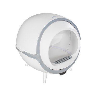 DC12V Automatic Cat Litter Box ABS Mudah Dibongkar Dapat Disesuaikan