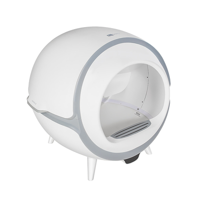 DC12V Automatic Cat Litter Box ABS Mudah Dibongkar Dapat Disesuaikan