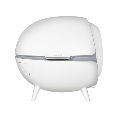 WiFi Auto Cat Litter Box Besar Portabel Hands Free Automatic Shoveling