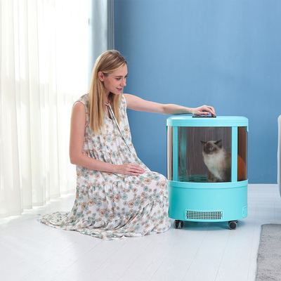 Hands Free PET Drying Room Box 220V Untuk Hewan Peliharaan Ukuran Kecil Sampai Sedang