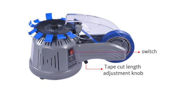 Kustom Elektronik Kraft Tape Dispenser Air Diaktifkan 16w CE