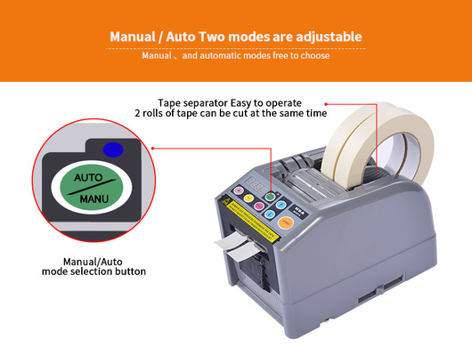 Motor Tape Automatic Tape Dispenser 60Hz Electronic Tape Packing Machine